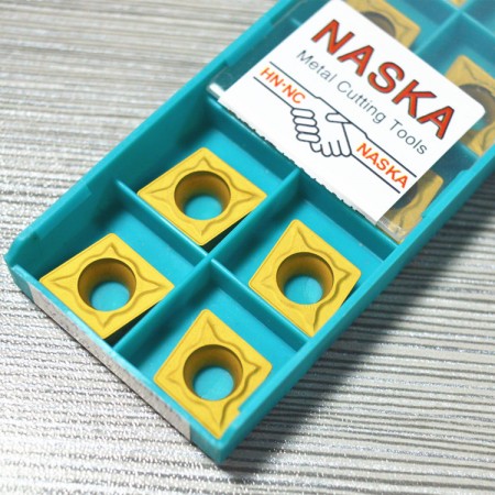 纳斯卡CCMT120408（R0.8）钢件专用菱形硬质合金涂层数控车刀片镗刀片刀粒