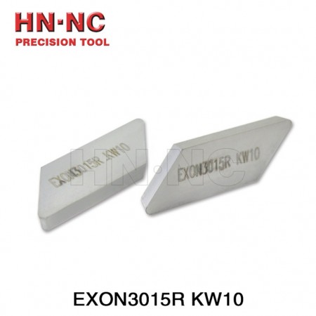海纳EXON3015R KW10数控刀片硬质合金涂层燕尾槽铣刀盘铣刀片刀粒