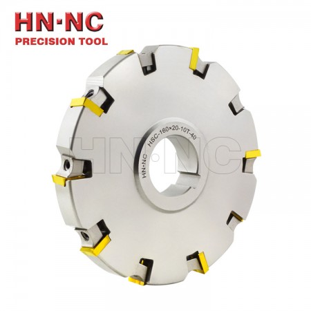 海纳HSC-315×20-60-24T三面刃可转位铣刀盘数控侧铣R圆弧铣刀盘