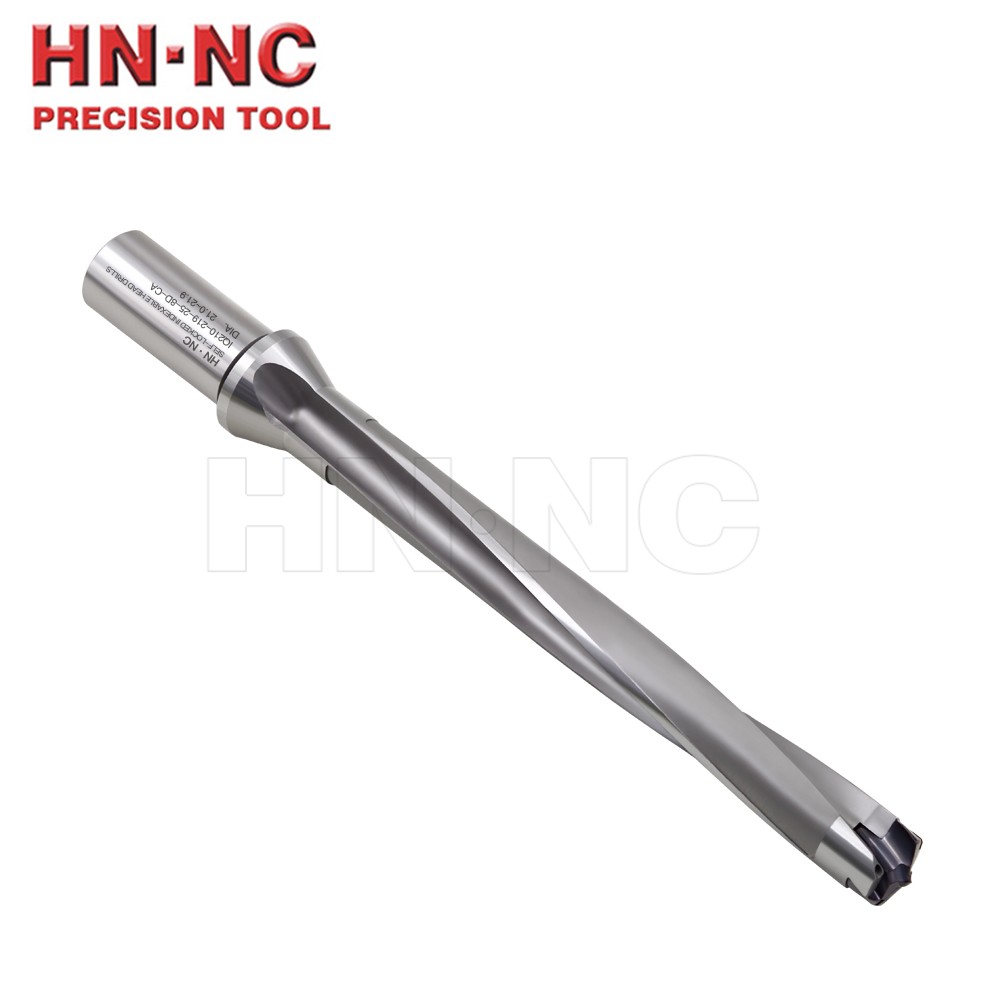HN•NC海纳IQ魔术钻8倍IQ-190-199-25-8D皇冠钻数控钻头可换刀片钨钢内冷钻头图4
