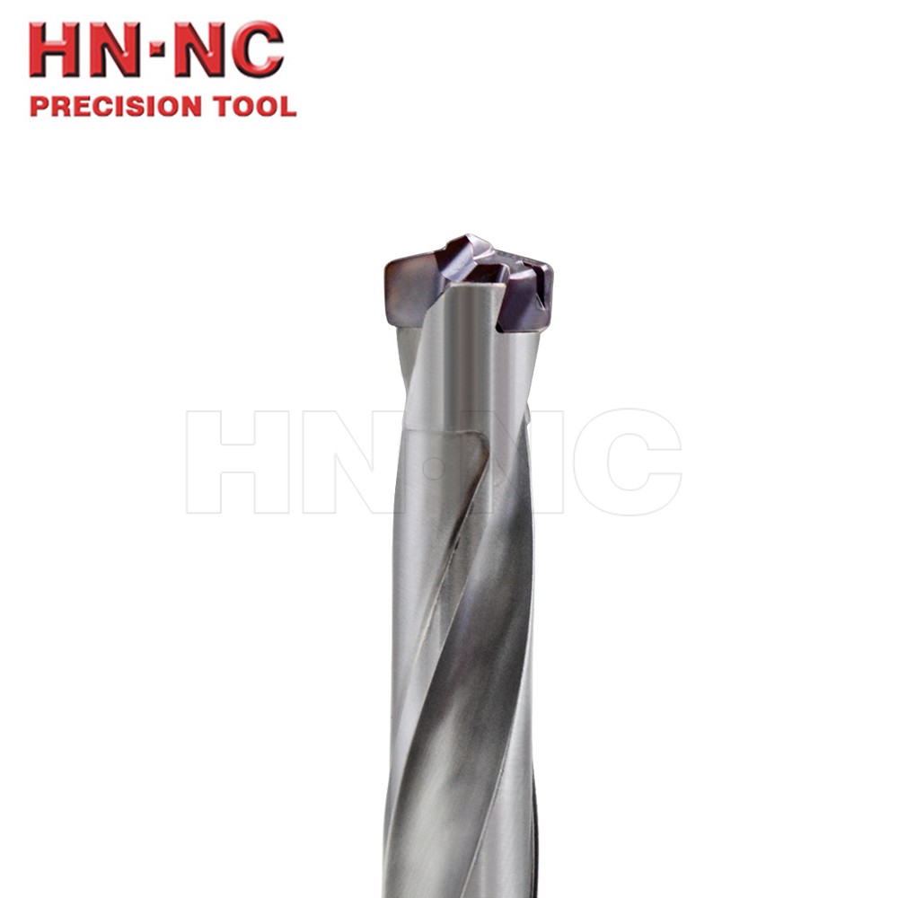 HN•NC海纳IQ魔术钻5倍IQ-160-169-20-5D皇冠钻数控钻头可换刀片钨钢内冷钻头图3