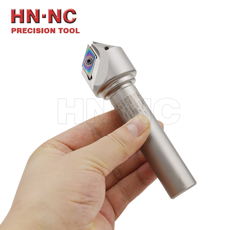 HNNC海纳HECC21005R-45 直柄坡口倒角数控铣刀杆图3