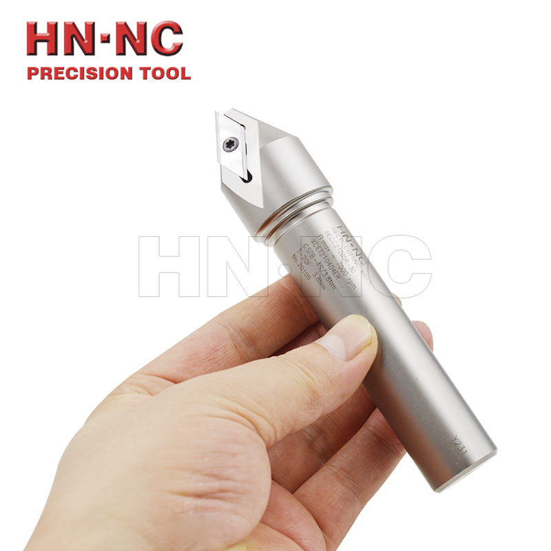 HNNC海纳HECC21005R-30  直柄坡口倒角数控铣刀杆图3