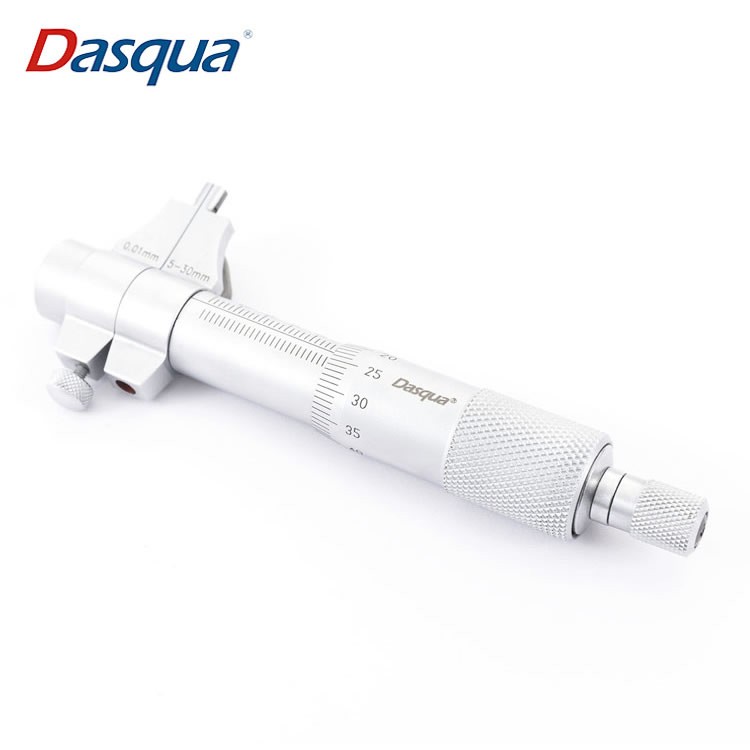 Dasqua达时科内测千分尺高精度5-30mm内径螺旋测微器内孔测量工具图5