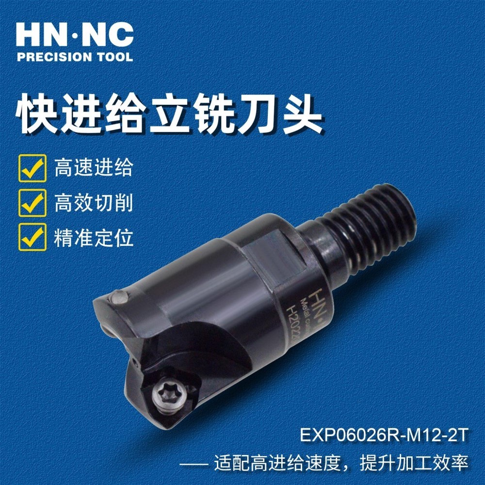 海纳EXP06020R-M12快进给锁牙铣刀WPMT06X415铣刀片图2
