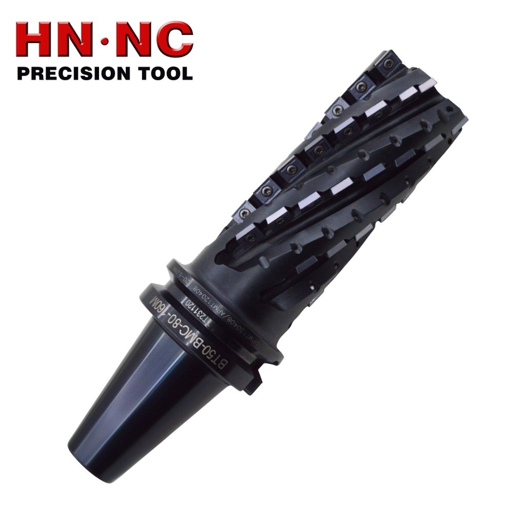 海纳BT50-MBC-63整体玉米波纹铣刀SPMT1204APKT1504刀片图5