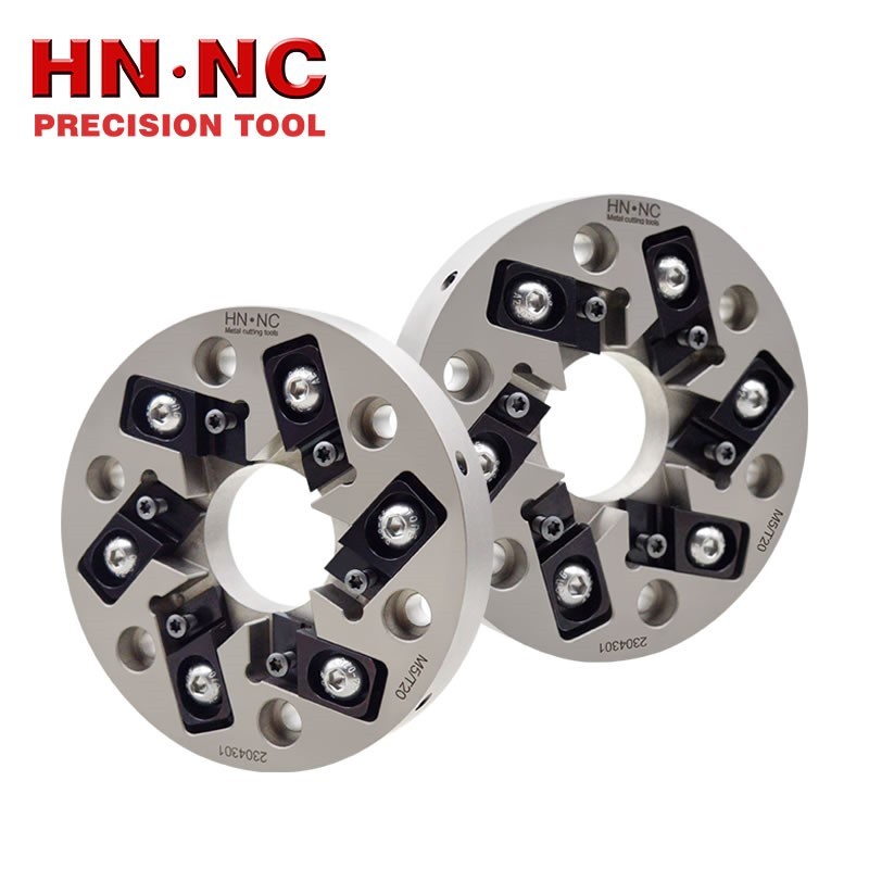 海纳定制丝杠螺杆T型螺纹旋风螺旋铣刀盘图5