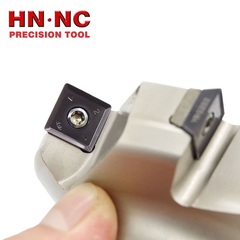 海纳FMP90-90-27-6T方肩平面铣刀盘SEET12硬质合金刀片图2