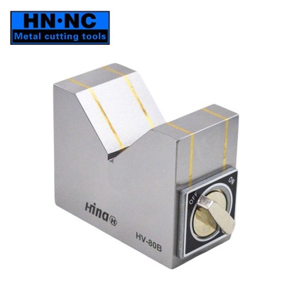 海纳V型块HV-80B三角台磁力V型台划线用V形铁线切割强力磁铁_V型铁_测量表座_测量器具_商城_西安海纳精密机械有限公司