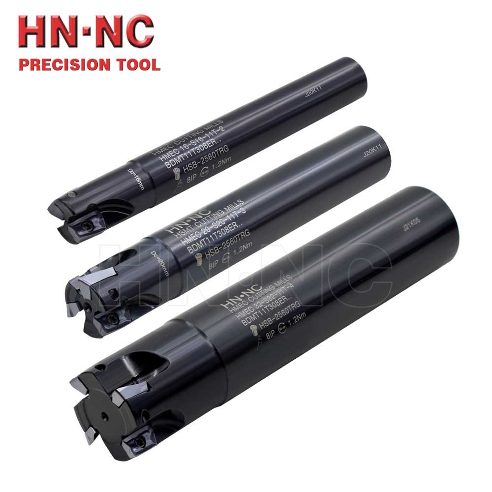 HN·NC海纳 HMEC 16-S16-11T 直角立铣刀杆 BDMT11T308铣刀片图2
